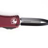Microtech 702-1MR Hera Black Double, Merlot Handle - Image 4