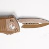 Microtech 238-1CTA Troodon Mini Cerakote D/E, Cerakote Tan - Image 4