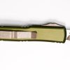 Microtech 233-14APOD UTX-85 BRZ Apocalyptic Tanto, OD Green - Image 4