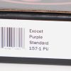 Microtech 157-1PU Exocet Money Clip Black D/E, Purple Handle - Image 12