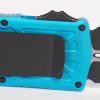 Microtech 157-1TQ Exocet Money Clip Black, Turquoise Handles - Image 6