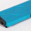 Microtech 157-1TQ Exocet Money Clip Black, Turquoise Handles - Image 4