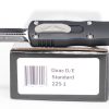 Microtech 225-1 Dirac Black, Black Aluminum Handles - Image 4