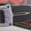 Microtech 157-1GY Exocet Money Clip Black D/E, Gray Handle - Image 6