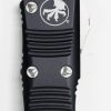 Microtech 240-4 Troodon Mini Satin Tanto Blade, Black Handle - Image 4