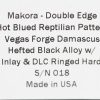 Marfione Custom 534-MCK Custom Makora w/ Reptillian Blade - Image 9