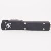 Microtech 148-4 UTX-70 Satin, Black Aluminum Handles - Image 3