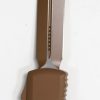 Microtech 122-1CTA Ultratech Tan Cerakote Double Edge Dagger - Image 5