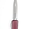 Microtech 122-D12DMR Ultratech Apoc Distressed Merlot - Image 3