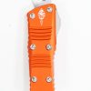 Microtech 819-10ORS Mini Troodon Hellhound Stonewash Orange - Image 5