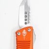 Microtech 819-10ORS Mini Troodon Hellhound Stonewash Orange - Image 6