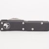 Microtech 231-11 UTX-85 Stonewashed, Black Aluminum Handles - Image 4