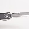 Microtech 231-11 UTX-85 Stonewashed, Black Aluminum Handles - Image 6