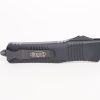 Microtech 142-3T Combat Troodon Tactical Black, Black Handle - Image 5