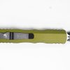 Microtech 225-3OD Dirac, OD Green Aluminum Handles - Image 4