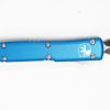 Microtech 122-6BL Ultratech Satin, Blue Handle - Image 6
