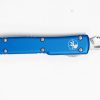 Microtech 149-12BL UTX-70 Stonewash Tanto, Blue Handle - Image 3