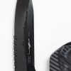 Microtech 113-2DLCCFS SOCOM Alpha Black, Carbon Fiber Handle - Image 6