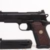 Wilson Combat Experior 9mm Black over Black Magwell Red Grips Free S&H - Image 5