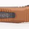Microtech 142-2TA Combat Troodon Black, Tan Aluminum Handles - Image 6
