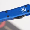 Microtech 149-1BL UTX-70 Black, Blue Aluminum Handles - Image 8