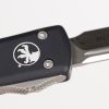 Microtech 149-4 UTX-70 Satin Tanto, Black Aluminum Handles - Image 6