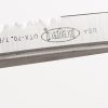 Microtech 149-5 UTX-70 Satin Partial Serrated, Black Handles - Image 8