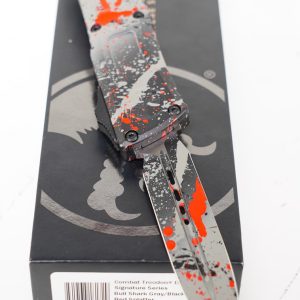 Microtech 1142-1BGBKORSPLS Combat Troodon Bull Shark