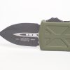 Microtech 157-1OD Exocet Money Clip Black, OD Green Handles - Image 6