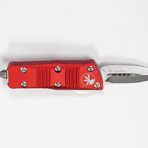 Microtech 238-10RD Troodon Mini Stonewashed