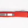 Microtech 122-10RD Ultratech Stonewash, RED Aluminum Handles - Image 4