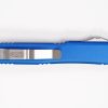 Microtech 123-6BL Ultratech Satin Tanto, BLUE Handles - Image 4