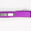 Microtech 120-4VI Ultratech Satin, Violet Aluminum Handles - Image 4