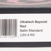 Microtech 120-4RD Ultratech Satin, RED Aluminum Handles - Image 10