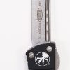 Microtech 140-10 Troodon Stonewashed, Black Aluminum Handles - Image 7
