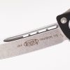 Microtech 140-10 Troodon Stonewashed, Black Aluminum Handles - Image 6