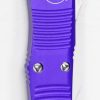 Microtech 139-4PU Troodon Satin, Purple Aluminum Handle - Image 4