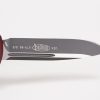 Microtech 231-1MR UTX-85 Black, Merlot Red Aluminum Handles - Image 6