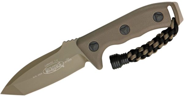 Microtech 103-1TA TAN Tanto Currahee Combat Plain Edge