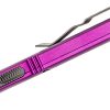 Microtech 120-1VI Ultratech Black, Violet Aluminum Handles - Image 4