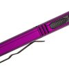 Microtech 121-1VI Ultratech Black, Violet Handles - Image 4