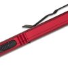 Microtech 121-2RD Ultratech Black, Red Aluminum Handle - Image 4
