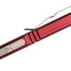 Microtech 122-4MR Ultratech Satin, Merlot Red Handles - Image 4