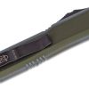 Microtech 123-2OD Ultratech Black Tanto, OD Green Handle - Image 3