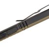 Microtech 123-3FRGTODS Ultratech BLK Tanto Blade, BLK Handles w/ OD Green Frag G10 Top - Image 5