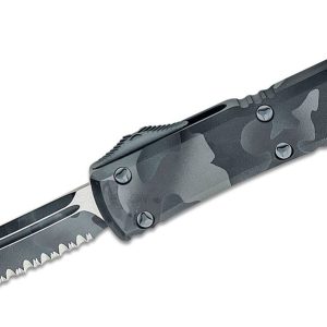 Microtech 123-3UCS Ultratech Urban Camo Serrated Tanto Blade
