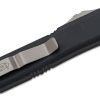 Microtech 123-6 Ultratech Serrated, Black Aluminum Handle - Image 3