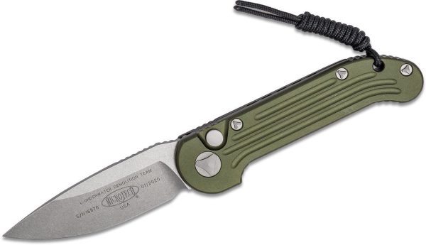 Microtech 135-10OD LUDT Stonewashed OD Green