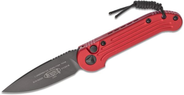 Microtech 135-1RD LUDT Black Plain Blade