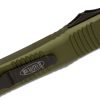Microtech 142-1OD Combat Troodon Black D/E, OD Green Handles - Image 4